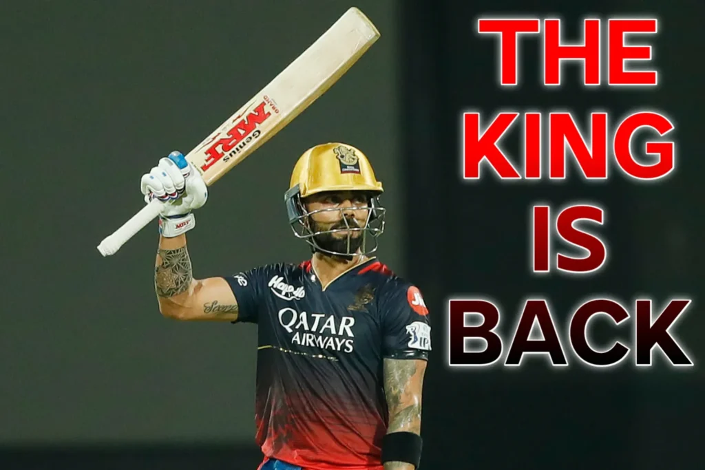 Virat Kohli in RCB vs MI match, IPL 2023 RCB vs MI highlights