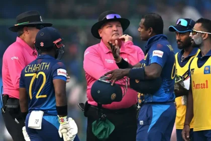CWC 2023 BAN vs SL Match controversy