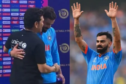 Sachin's reaction on Virat Kohli's 50th century